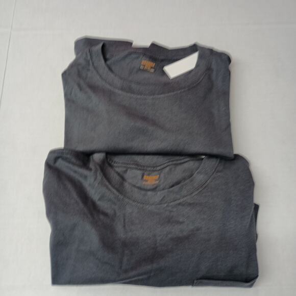 2 Brahma L/S Work T-Shirt Men's 2XLT 50-52 Gray Pocket Tee - Picture 1 of 9